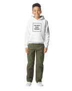 Myk Hettegenser for Ungdom med Eget Trykk | Midweight Fleece Hoodie