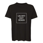 Organisk Oversized T-skjorte for Menn | Design Din Egen T-skjorte med Trykk