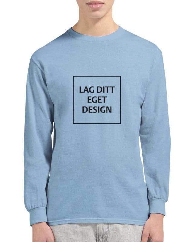 Klassisk Langermet T-skjorte for Eget Trykk – Design din personlige stil