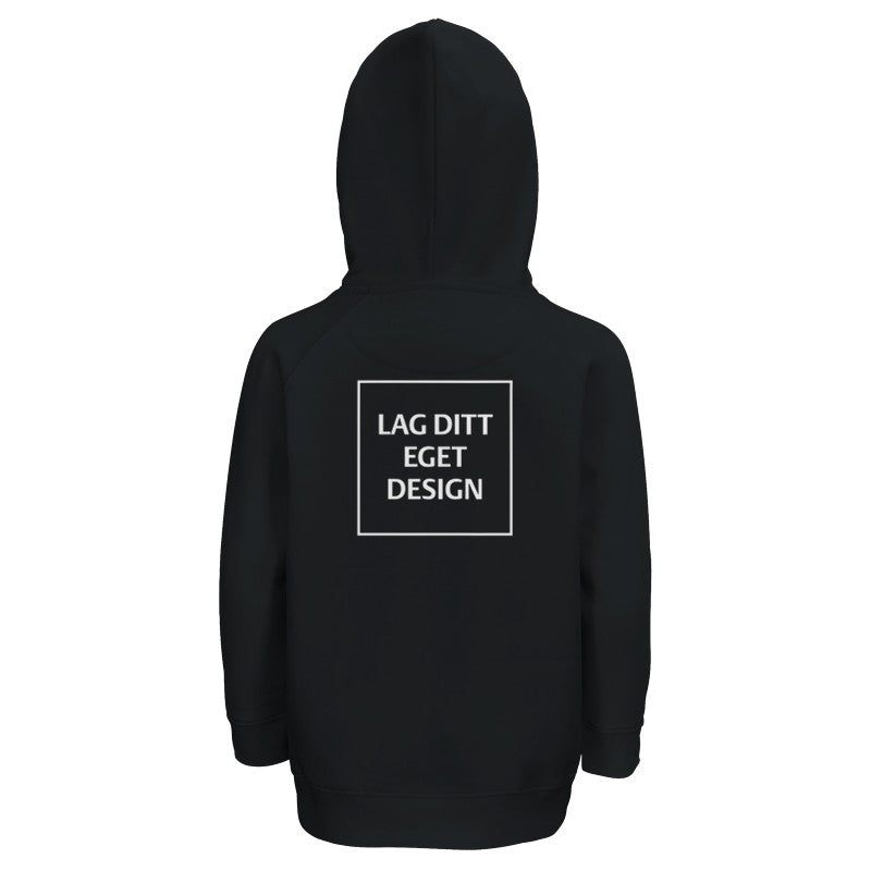 Økologisk Hettegenser til Barn med Eget Trykk | Bærekraftig Barnehoodie