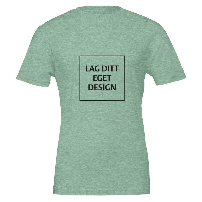 Premium Unisex Crewneck T-Shirt | Design Your Own with Custom Print