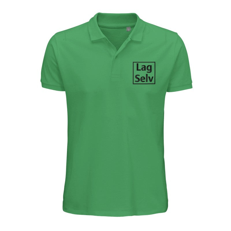 Men's Organic Cotton Polo Shirt – Design Your Own with Custom Embroidery