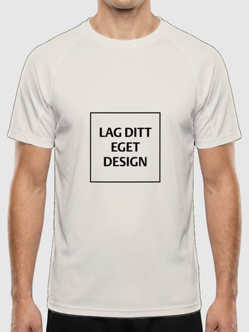 Ultralett Teknisk Unisex T-skjorte med Eget Trykk | Slitesterk Sport