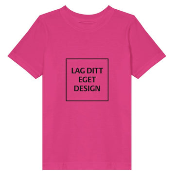 Custom Toddler Fine Jersey T-Shirt | Soft Ringspun Cotton Tee