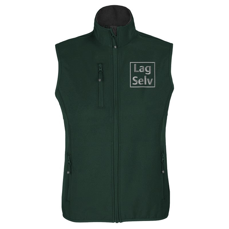 Design din egen Softshellvest for Kvinner | Personlig Broderi og Logo