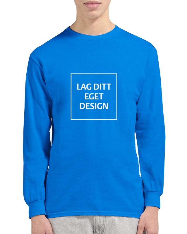 Klassisk Langermet T-skjorte for Eget Trykk – Design din personlige stil