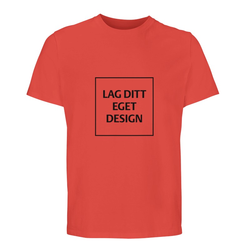 Design Your Own Organic Unisex T-Shirt | Custom Print T-Shirt