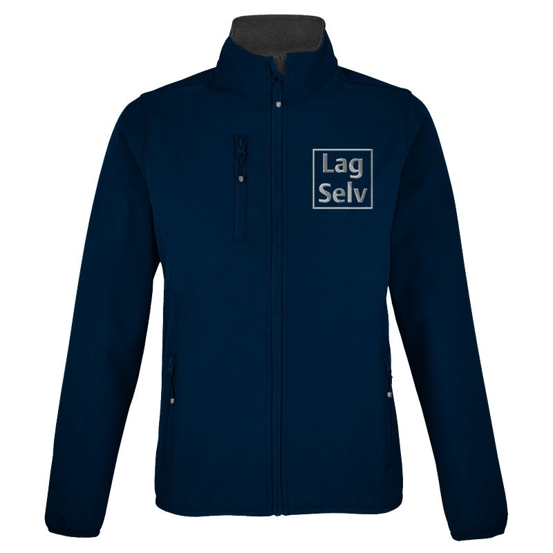 Design din egen softshell-jakke for kvinner med broderi | Personlig zip-jakke