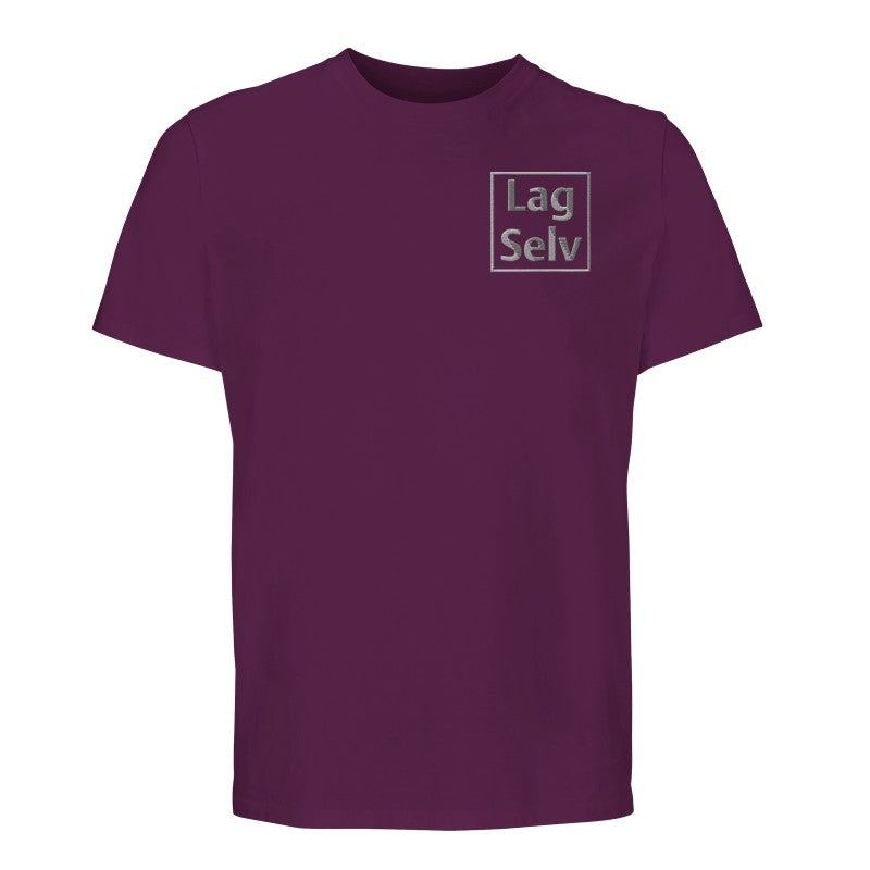 Design din egen økologiske unisex T-skjorte med personlig broderi