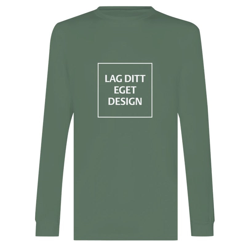 Premium Langermet T-skjorte for Eget Trykk