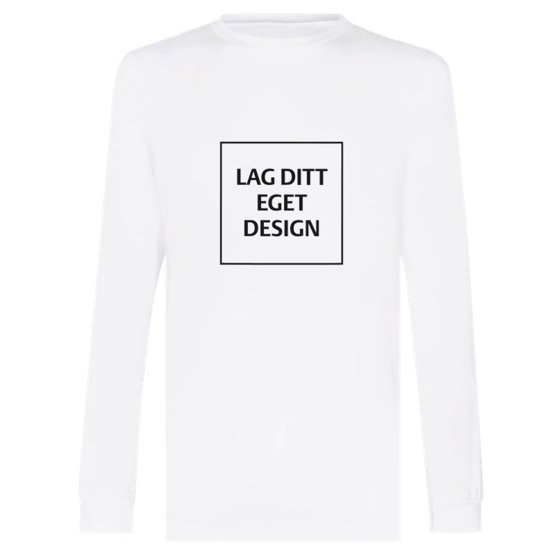 Premium Langermet T-skjorte for Eget Trykk