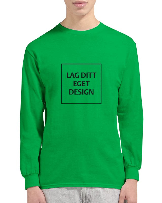 Klassisk Langermet T-skjorte for Eget Trykk – Design din personlige stil