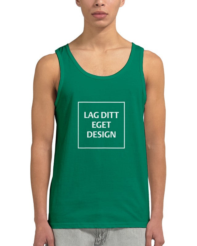 Premium Unisex Tanktopp med Eget Trykk | Design Din Egen