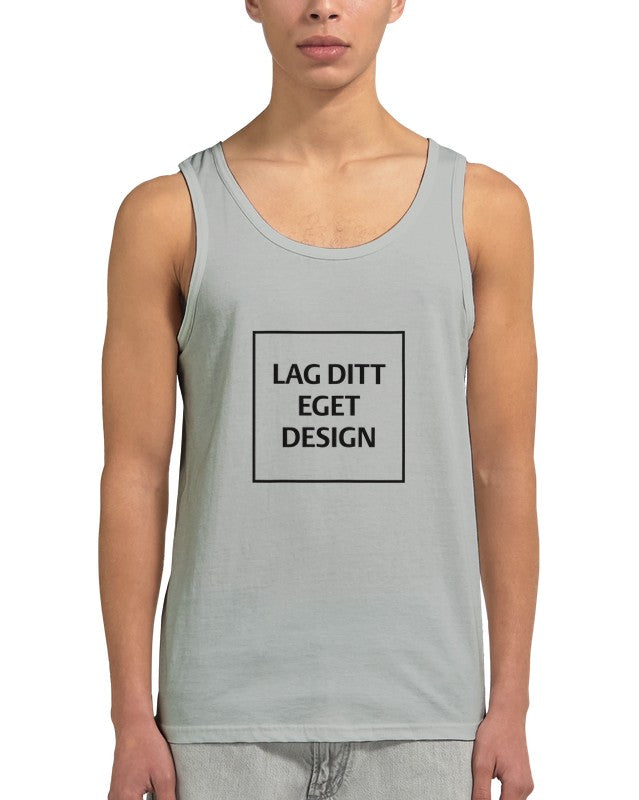 Premium Unisex Tanktopp med Eget Trykk | Design Din Egen