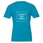 Premium Unisex Crewneck T-skjorte | Design din egen med eget trykk