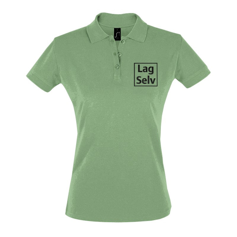 Design din egen polo skjorte for kvinner med personlig broderi