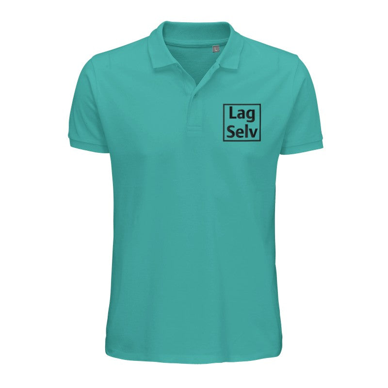 Men's Organic Cotton Polo Shirt – Design Your Own with Custom Embroidery