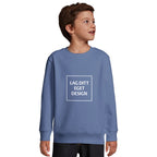 Klassisk Barnegenser med Eget Trykk | Varm Sweatshirt i Bomullsblanding