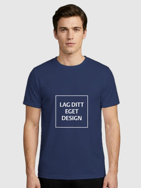 Myk Teknisk Unisex T-skjorte med Eget Trykk | Lettvekts Sport