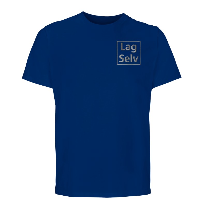 Design din egen økologiske unisex T-skjorte med personlig broderi