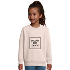 Klassisk Barnegenser med Eget Trykk | Varm Sweatshirt i Bomullsblanding