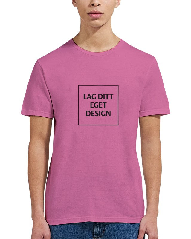 Klassisk Unisex T-skjorte med Rund Hals for Eget Trykk | Design Din Egen T-skjorte
