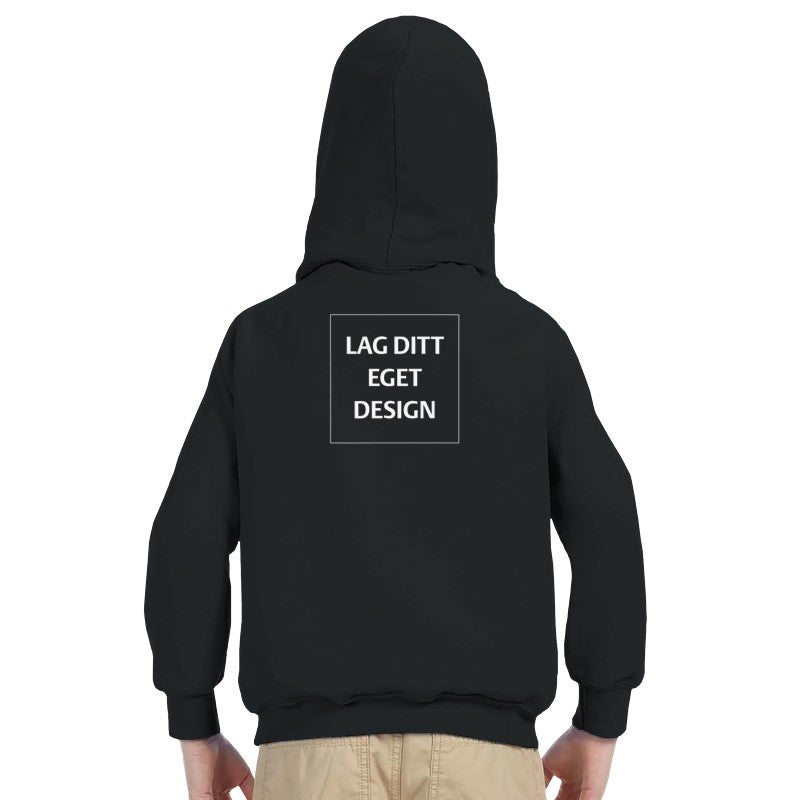Klassisk pullover hoodie til barn | Gildan 18500B