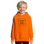 Økologisk Hettegenser til Barn med Eget Trykk | Bærekraftig Barnehoodie
