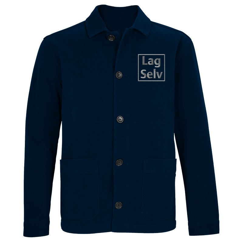 Design din egen økologiske unisex-jakke med broderi | Custom arbeidsjakke
