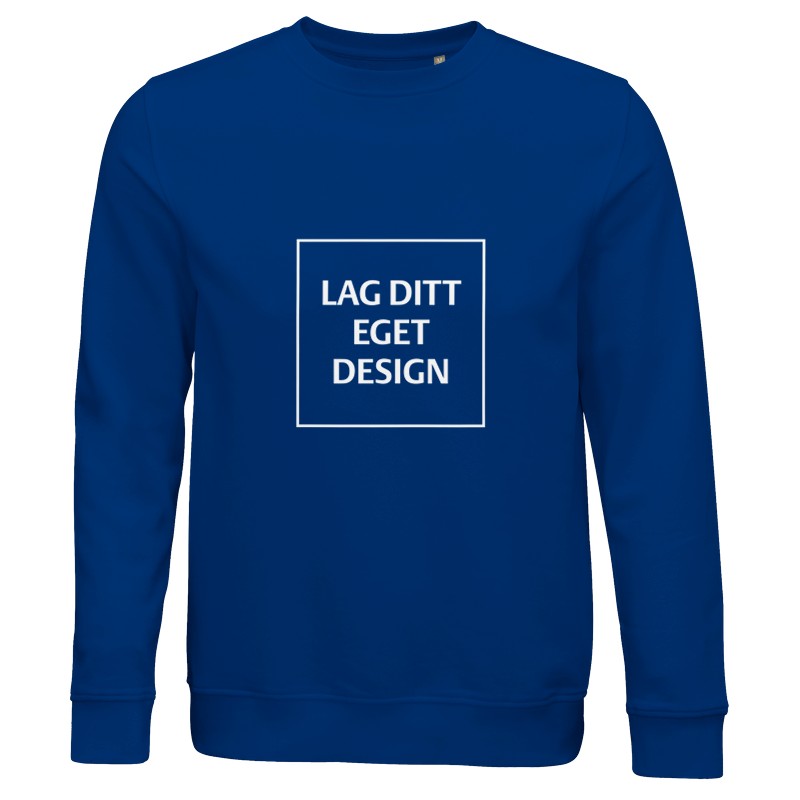 Organic Unisex Custom Crewneck Sweatshirt | Design Your Own