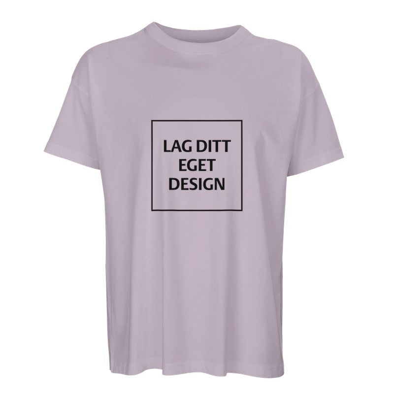 Organic Oversized Men's T-shirt | Design Your Own Custom Print Tee