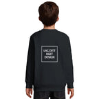 Klassisk Barnegenser med Eget Trykk | Varm Sweatshirt i Bomullsblanding