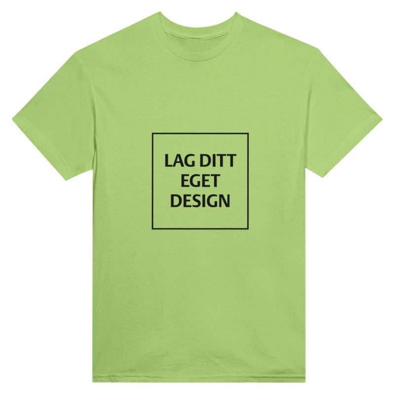 Custom Heavyweight Unisex Crewneck T-Shirt | Design Your Own Print