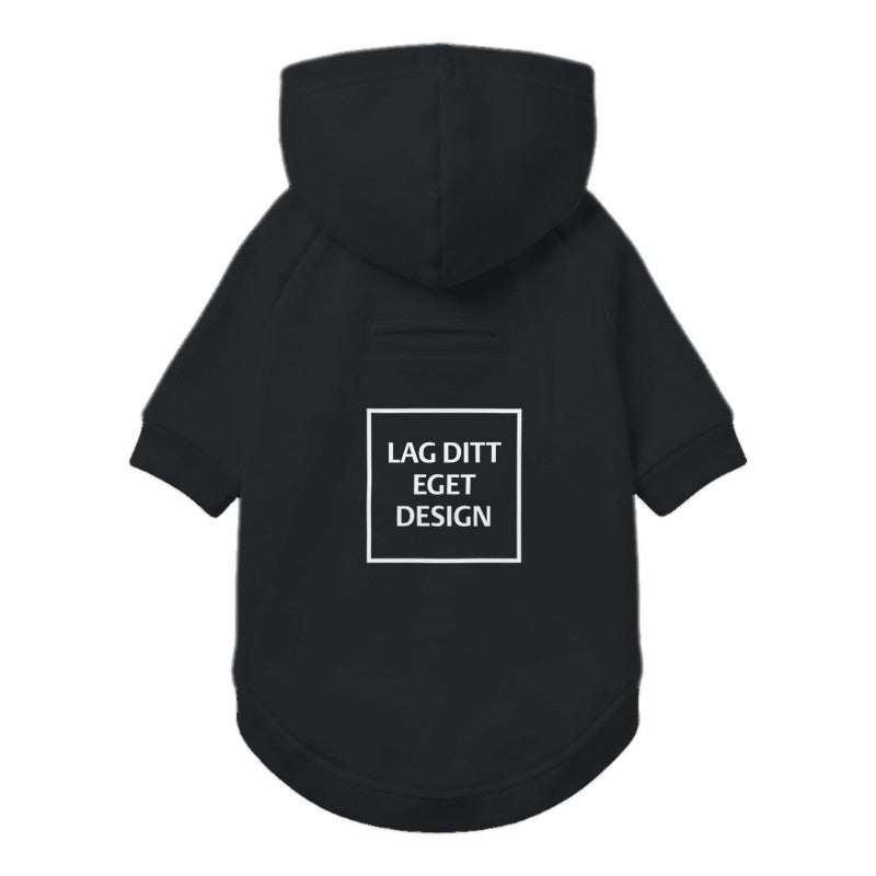 Hettegenser til Hund med Eget Trykk | Fleece Hoodie til hund