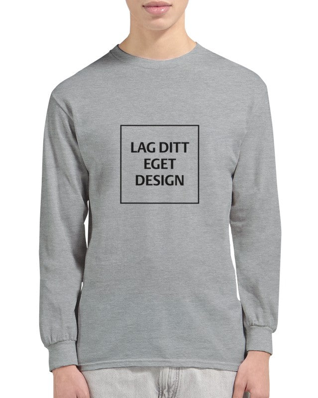 Klassisk Langermet T-skjorte for Eget Trykk – Design din personlige stil
