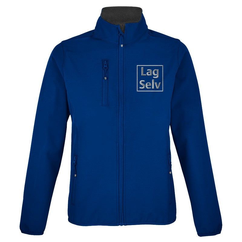 Design din egen softshell-jakke for kvinner med broderi | Personlig zip-jakke
