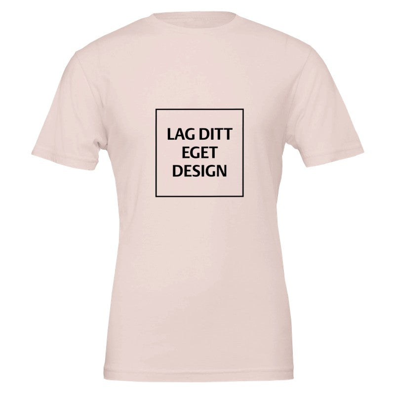 Premium Unisex Crewneck T-skjorte | Design din egen med eget trykk