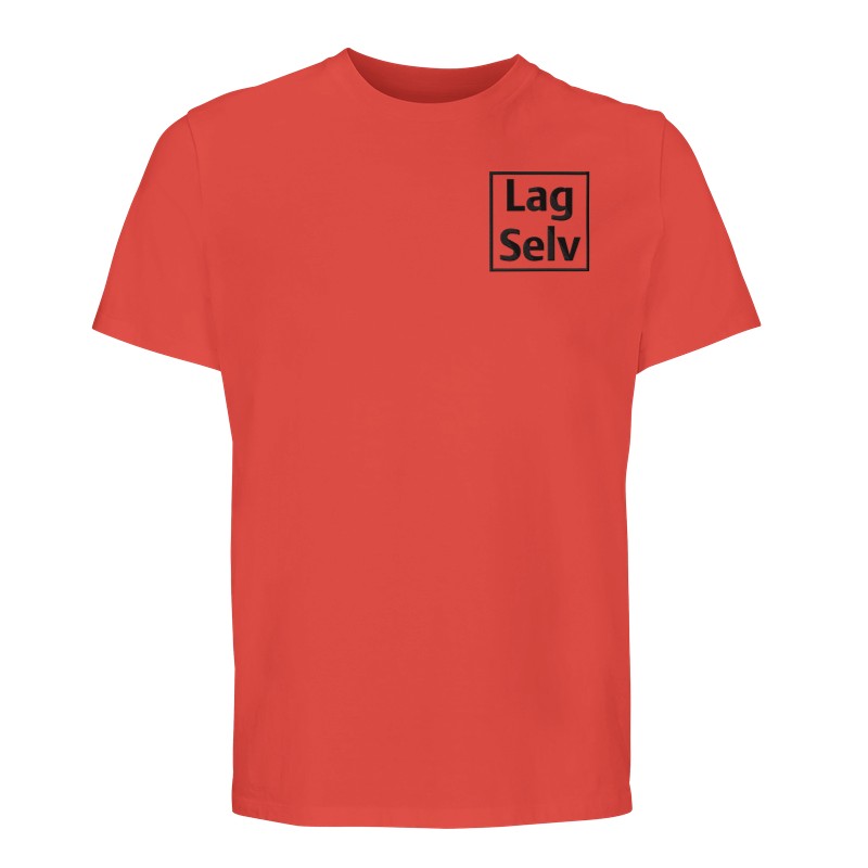 Design din egen økologiske unisex T-skjorte med personlig broderi