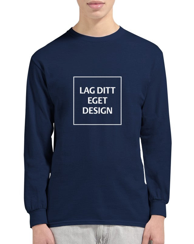 Klassisk Langermet T-skjorte for Eget Trykk – Design din personlige stil