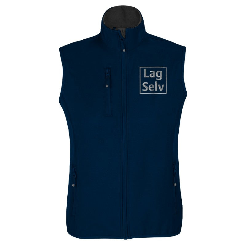 Design din egen Softshellvest for Kvinner | Personlig Broderi og Logo