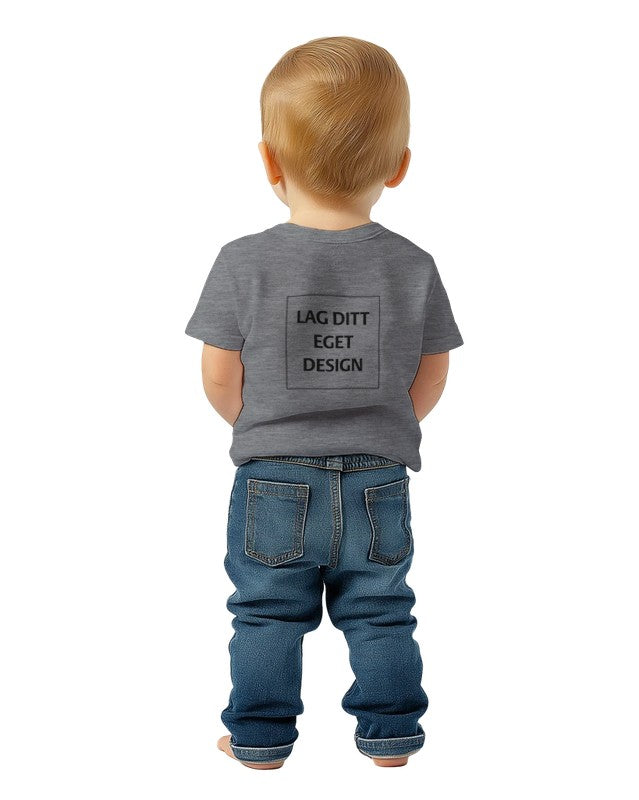 Custom Baby Crewneck T-Shirt | Soft Cotton Baby Tee