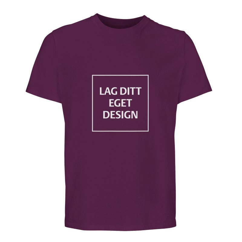 Design Your Own Organic Unisex T-Shirt | Custom Print T-Shirt