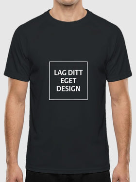 Ultralett Teknisk Unisex T-skjorte med Eget Trykk | Slitesterk Sport