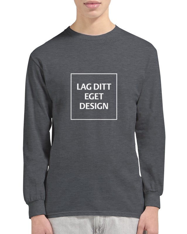Klassisk Langermet T-skjorte for Eget Trykk – Design din personlige stil