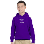 Klassisk pullover hoodie til barn | Gildan 18500B