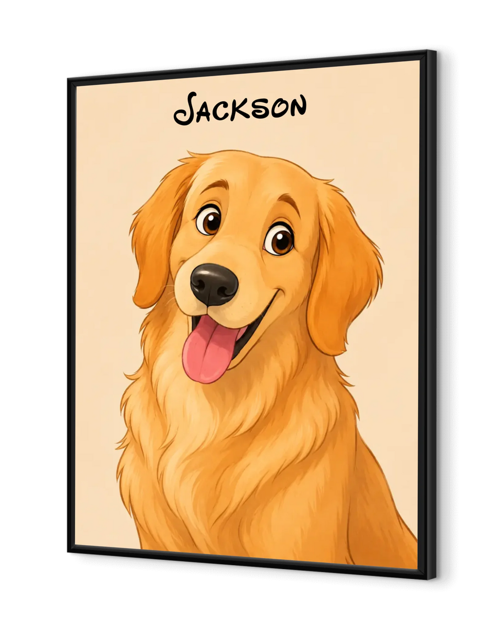Custom Pet Portrait Poster - Magical Disney & Animated Cartoon Style