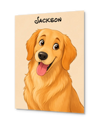 Custom Pet Portrait Poster - Magical Disney & Animated Cartoon Style
