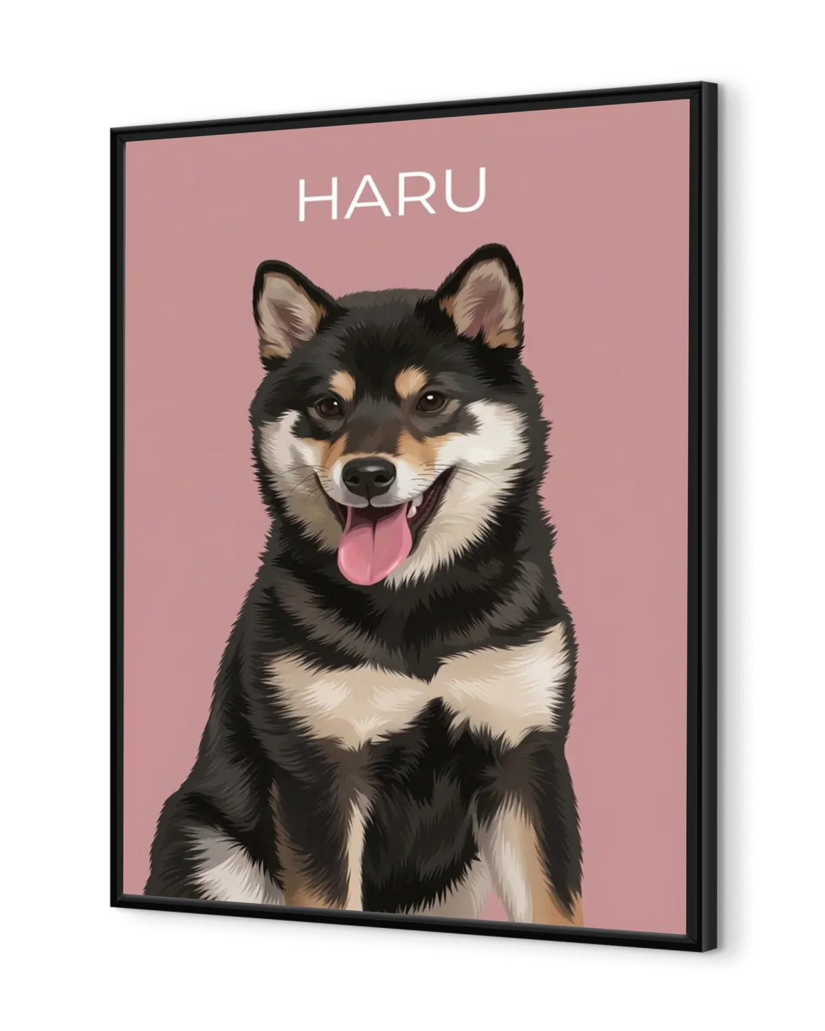 Personalized Poster - AI Pet Dog Portrait