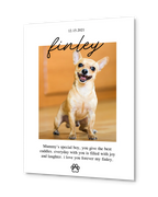 Personalized Poster - Custom Pet Portrait