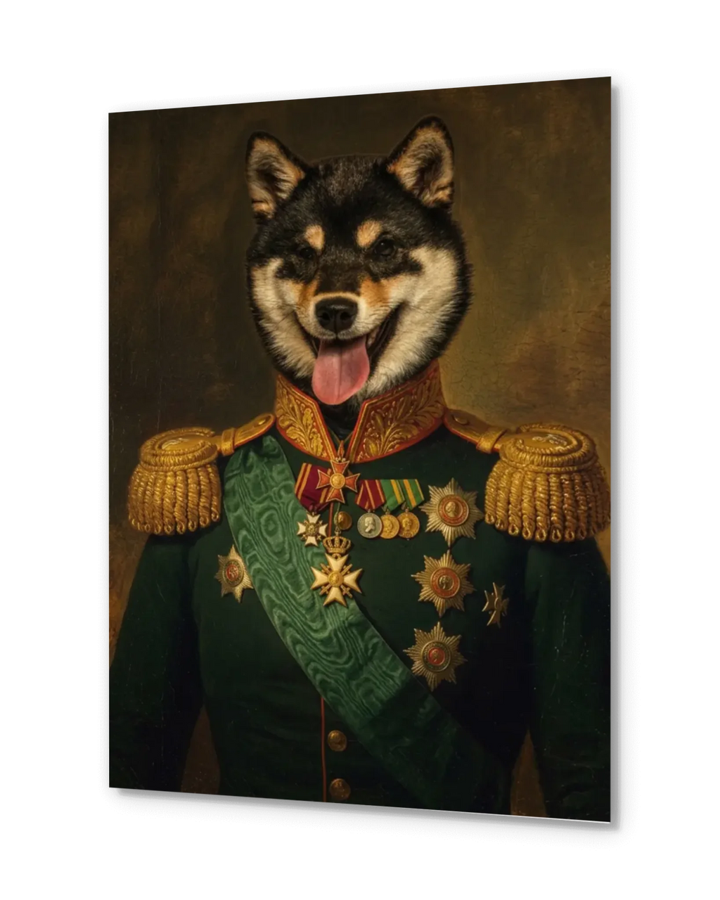 Personalized Poster - AI Colonel Pet Portrait